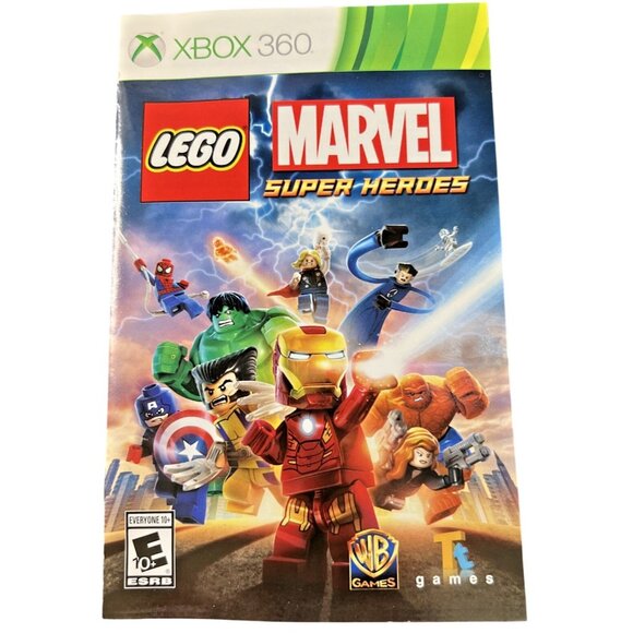 Lego Marvel Super Heroes Xbox 360 Complete With Manual - Picture 6 of 12